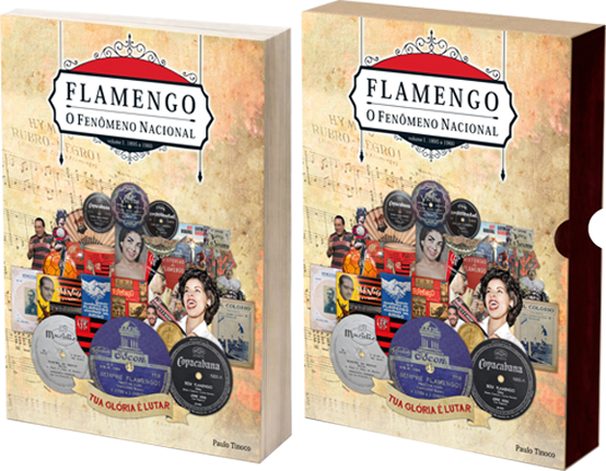 Mockup do livro Flamengo O Fenômeno Nacional